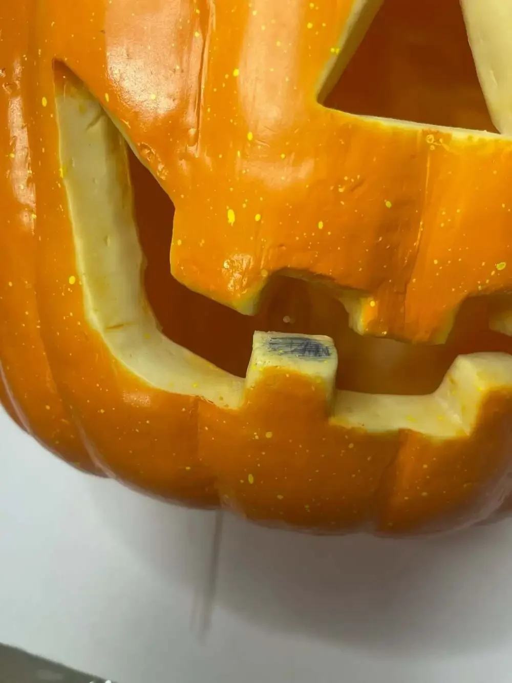 Vintage Halloween Light Up Plastic Mold Jack O Lantern Pumpkin 2001 Works!
